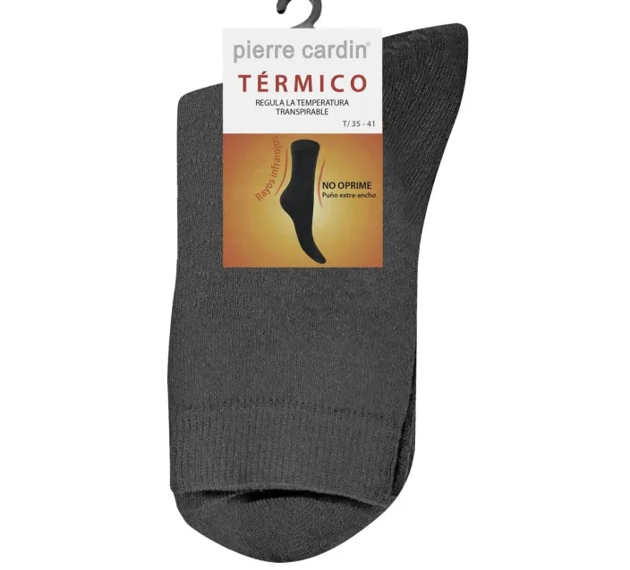 Calcetin Sra Termico Pierre Cardin Liso