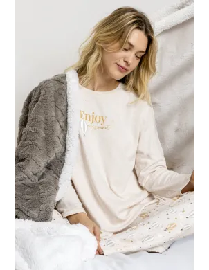 Pijama Sra M/L Admas Enjoy Every Home