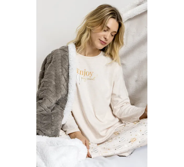 Pijama Sra M/L Admas Enjoy Every Home