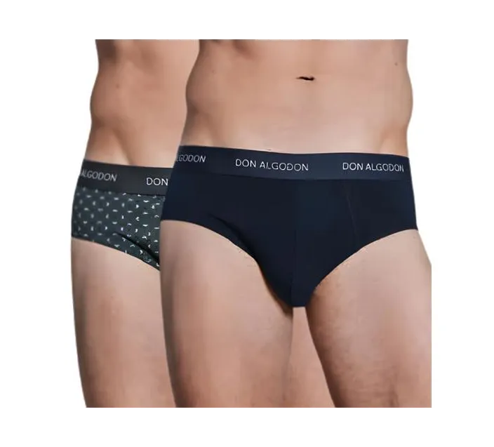 Pack 2 Slips Cro Algodon Fantasia