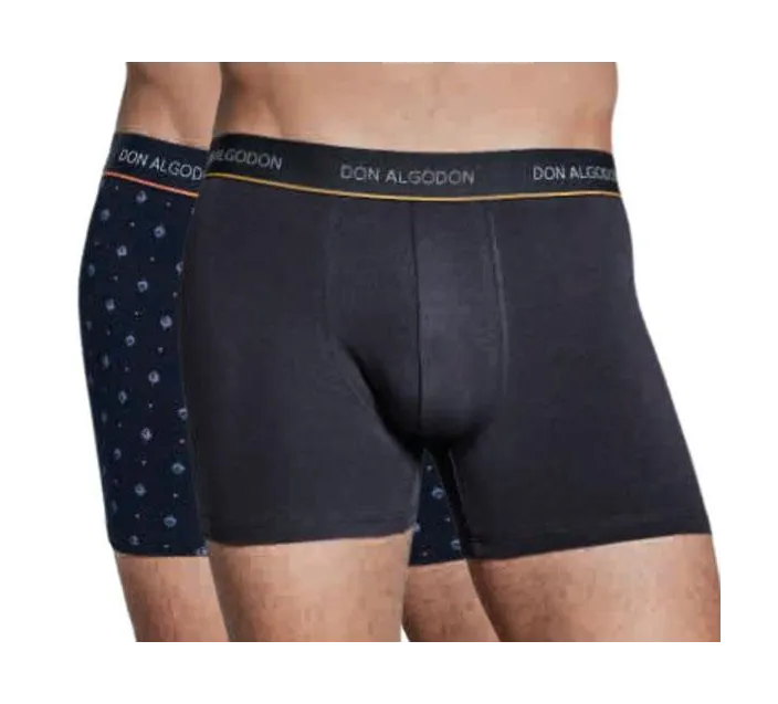 Pack 2 Boxer Cro Algodon Fantasia Pb719