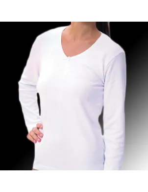 Camiseta M/Larga Sra 100 Cotton Termal