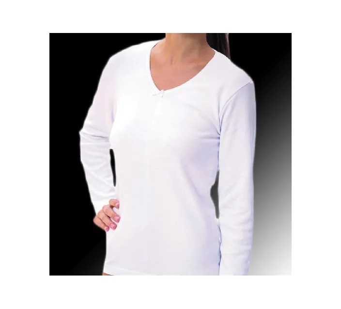 Camiseta M/Larga Sra 100 Cotton Termal