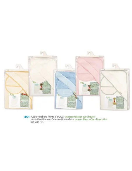 Capa Y Babero Pto Cruz Color 1x1
