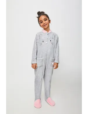 Pijama Pelele Manta Niña Corel Orejitas