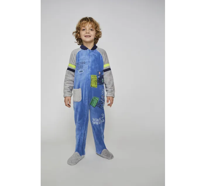 Pijama Pelele Manta Niño Corelracing Cars