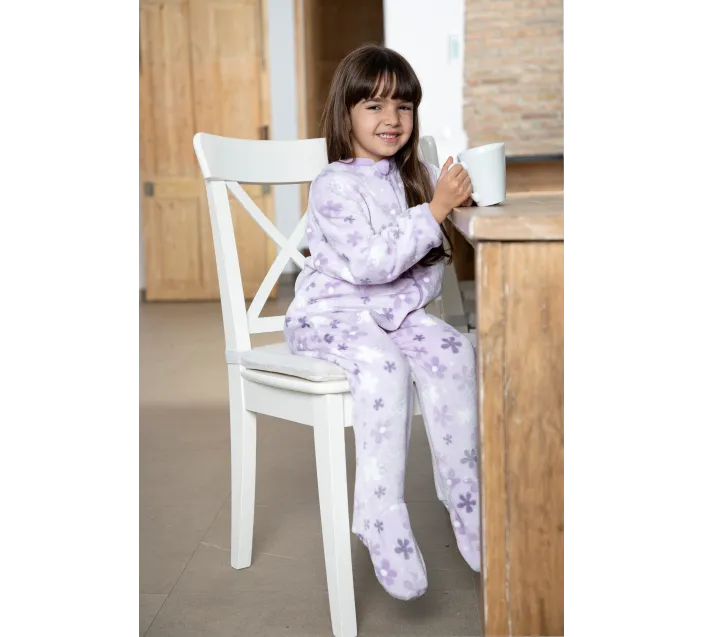 Pijama Pelele Manta Estampado Flores