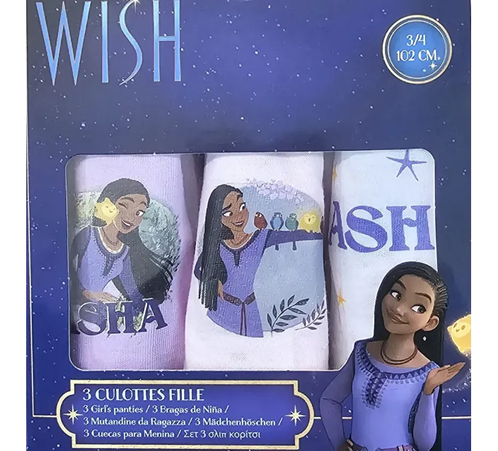 Pack 3 Braguitas Wish