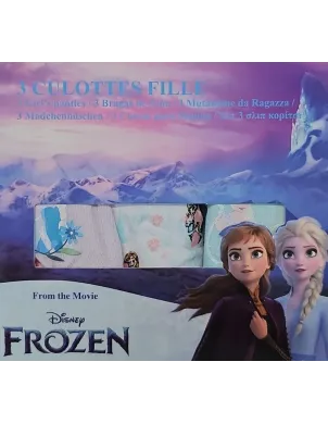 Pack 3 Braguitas Frozen
