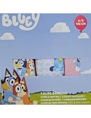 Pack 3 Braguitas Bluey
