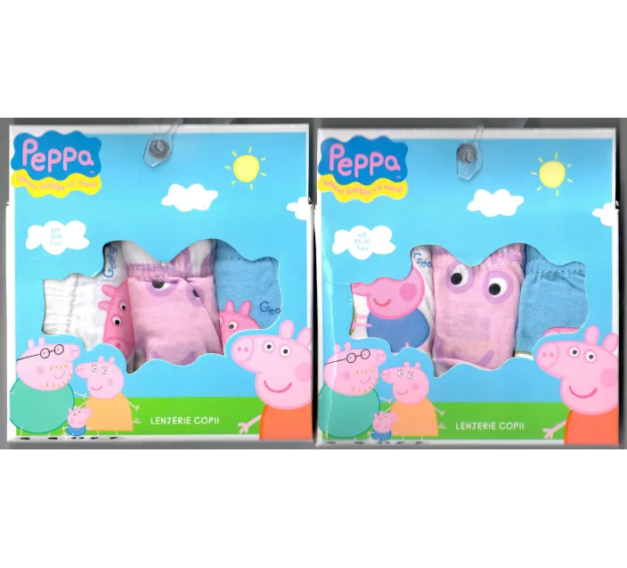 Pack 3 Slips Niño Peppa Pig