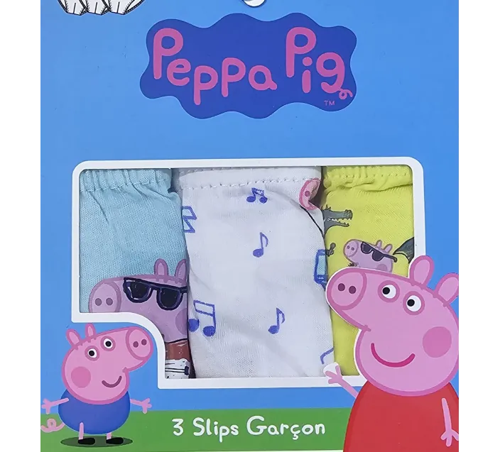 Pack 3 Slips Peppa Pig