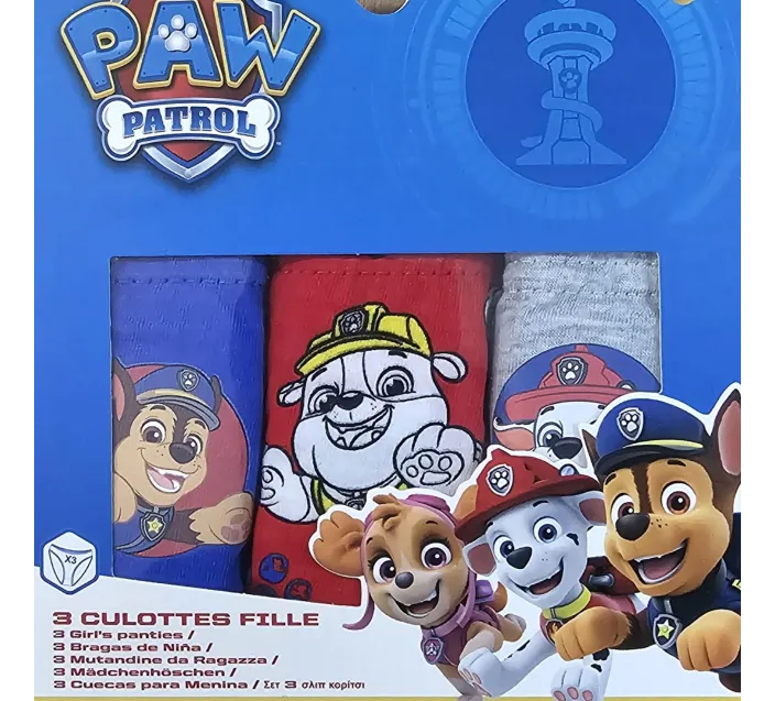 Pack 3 Slips Patrulla Canina