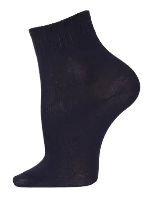 Calcetin Junior Corto Liso 100% Hilo 2