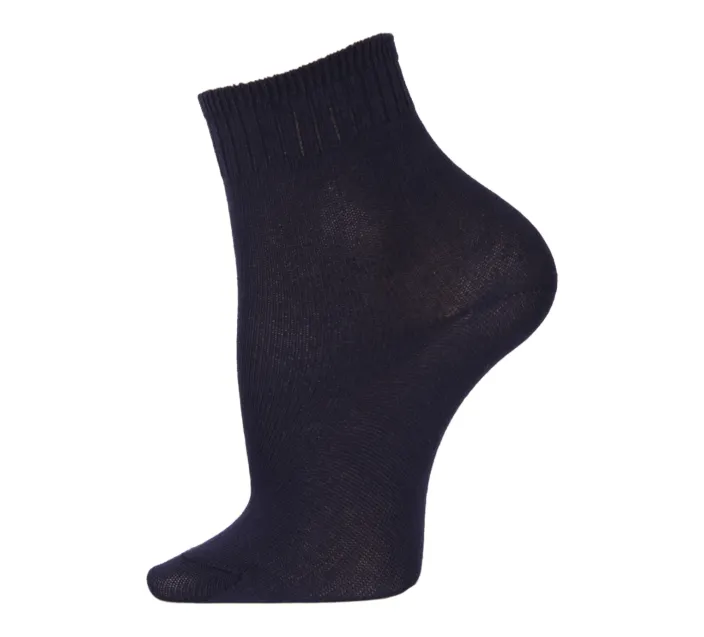 Calcetin Junior Corto Liso 100% Hilo