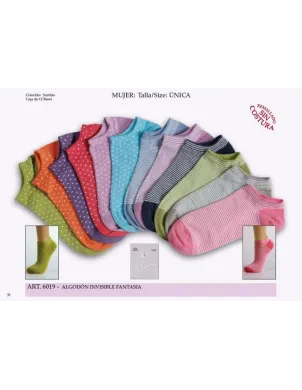 Calcetin Sra Invisible Fantasia