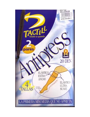 Pack 2 Minimedias Sra Antipress