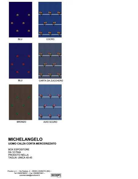 Calcetin Cro Corto Fantasia