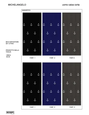 Calcetin Cro Corto Fantasia 2