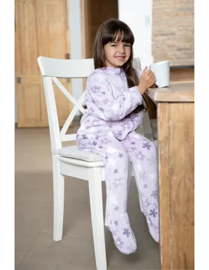 Pijama Pelele Manta Estampado Flores