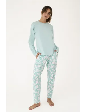 Pijama Sra M/Larga Primavera Pant Estampado