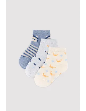 Pack 3 Calcetin Bebe Tobillero