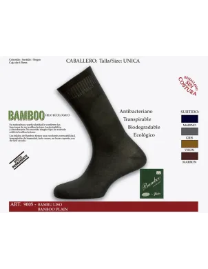 Calcetin Cro Bambu Liso