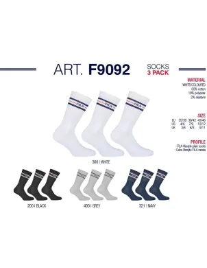 Pack 3 Calcetines Hilo Fila