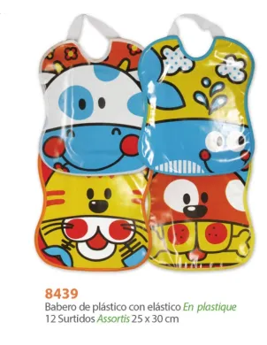 Babero De Pvc Con Elastico