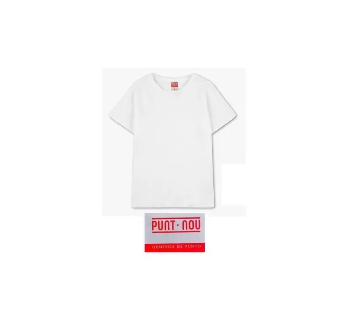 Camiseta Niño M/Corta Felpa