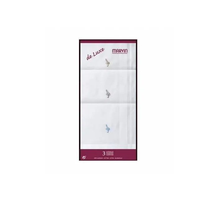 Caja De Pañuelos De Iniciales Cro 3 Uni