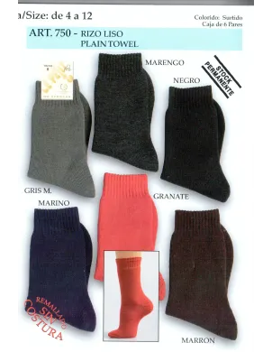 Calcetin Rizo Cro Acabado Rulo 2