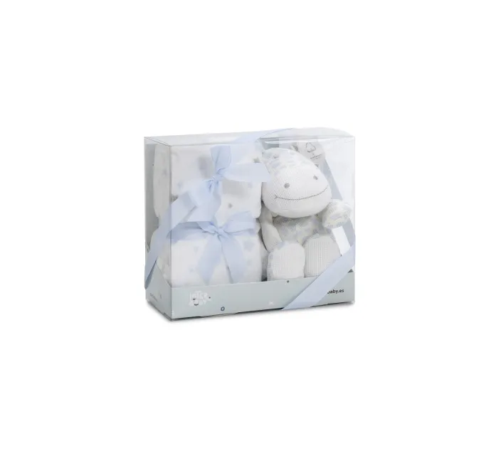 Peluche+ Manta Estrella Crochet Jirafa