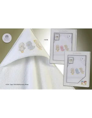 Capa De Baño 100x100 Bordada