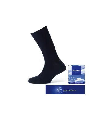 Calcetin Lana Elastan Liso