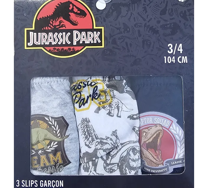 Pack 3 Slips Jurassic World