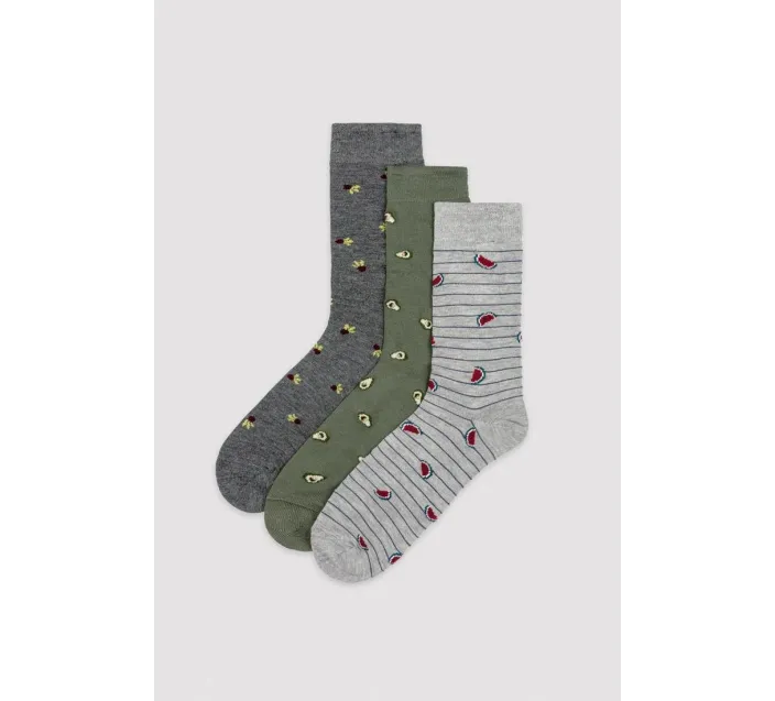 Pack 3 Calcetines Cro Bambu Fantasia