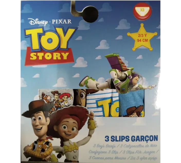 Pack 3 Slip Toy Story