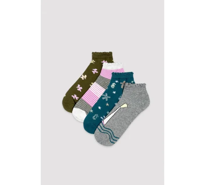 Calcetin Sra Invisible Fantasia