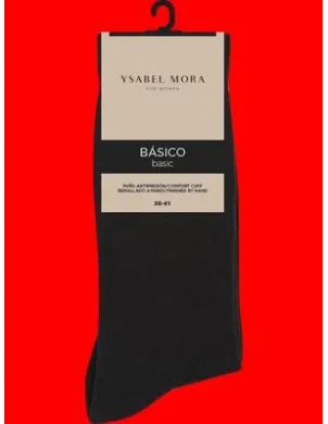 Calcetin Sra Algodon Cálido