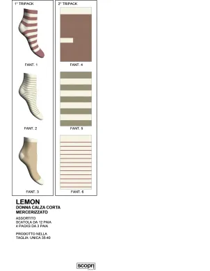 Calcetin Sra Lemon