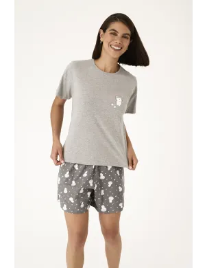 Pijama Sra M/Corta Pantalon Corto