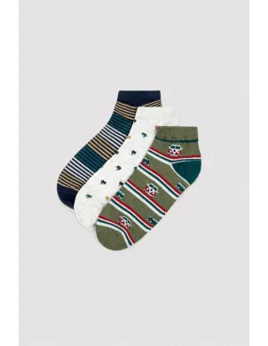 Pack 3 Calcetines Cro Invisible Fantasia