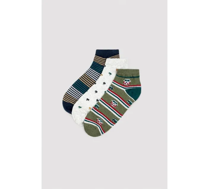 Pack 3 Calcetines Cro Invisible Fantasia