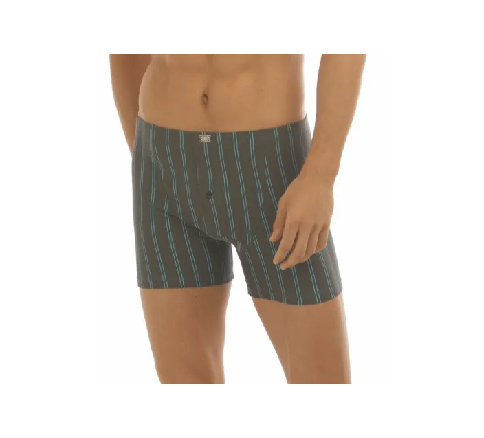 Boxer Cro Rayas Algodon Abierto Boton