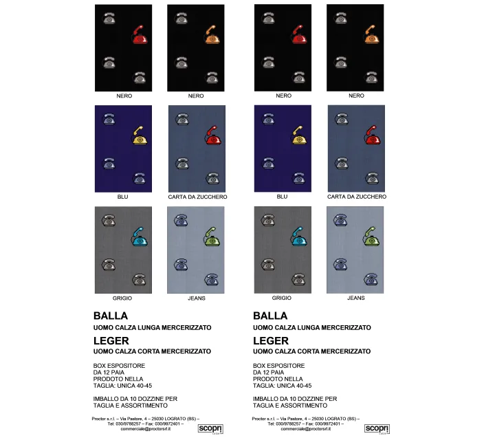 Calcetin Cro Corto Fantasia Mercerizado Leger