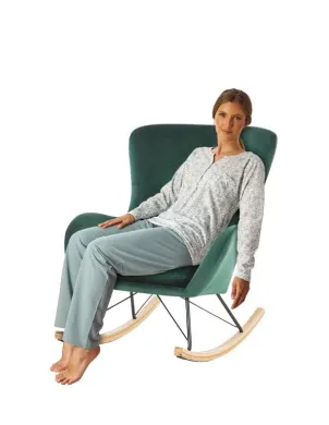 Pijama Sra Manga Larga Primavera