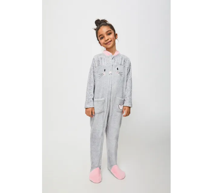 Pijama Pelele Manta Niña Corel Orejitas