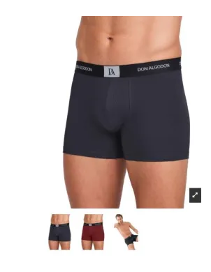 Pack  2 Boxer Cro Algodon Liso