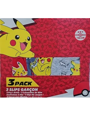 Pack 3 Slips Pokemon